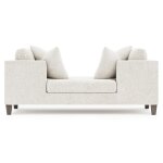 Saxon Fabric Chaise - Image 5