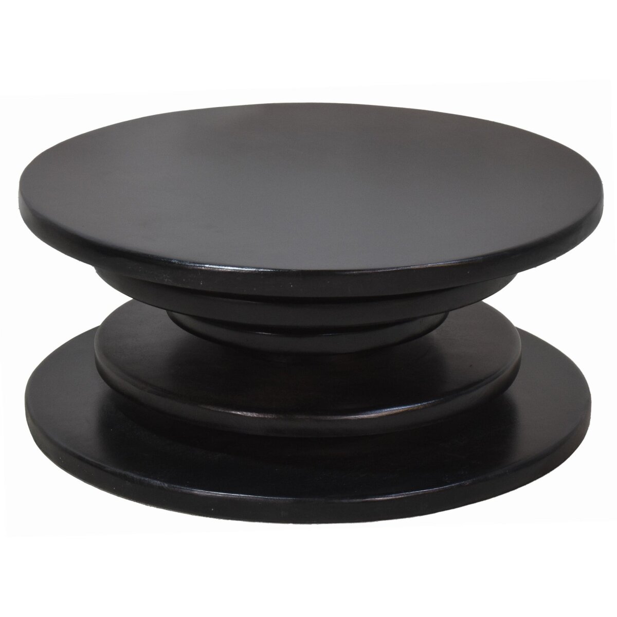 52979de4f193c35bf58ef80c7153a4d7 Locke Coffee Table | Matte Black Finish On Mango Wood|17in.ht. - Image 1