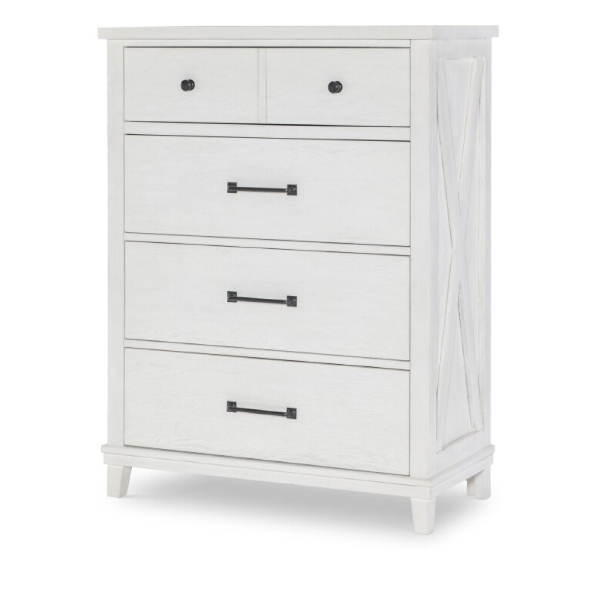 52b5e04b62b5636d89c8f92f009ccf08 Drawer Chest White Finish - Image 1