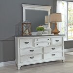 Allyson Park King California Panel Bed, Dresser & Mirror, Chest - Image 3