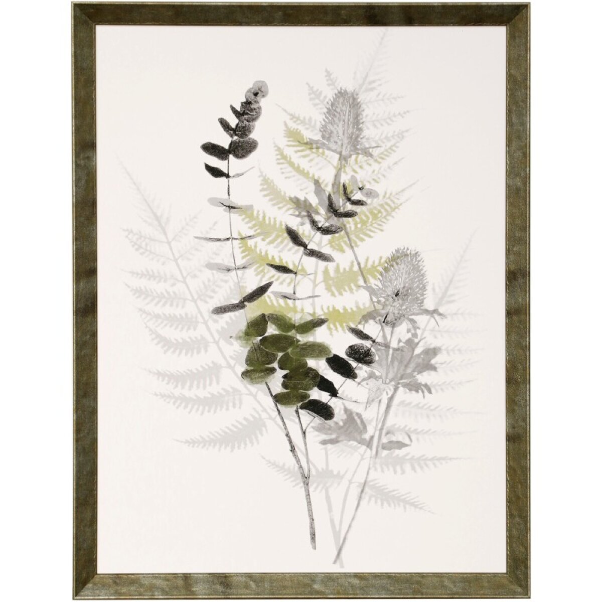 5398a6a8b3759abe2999e265c695bee3 Wild Foliage Rustic Framed Print Under Glass - Image 1