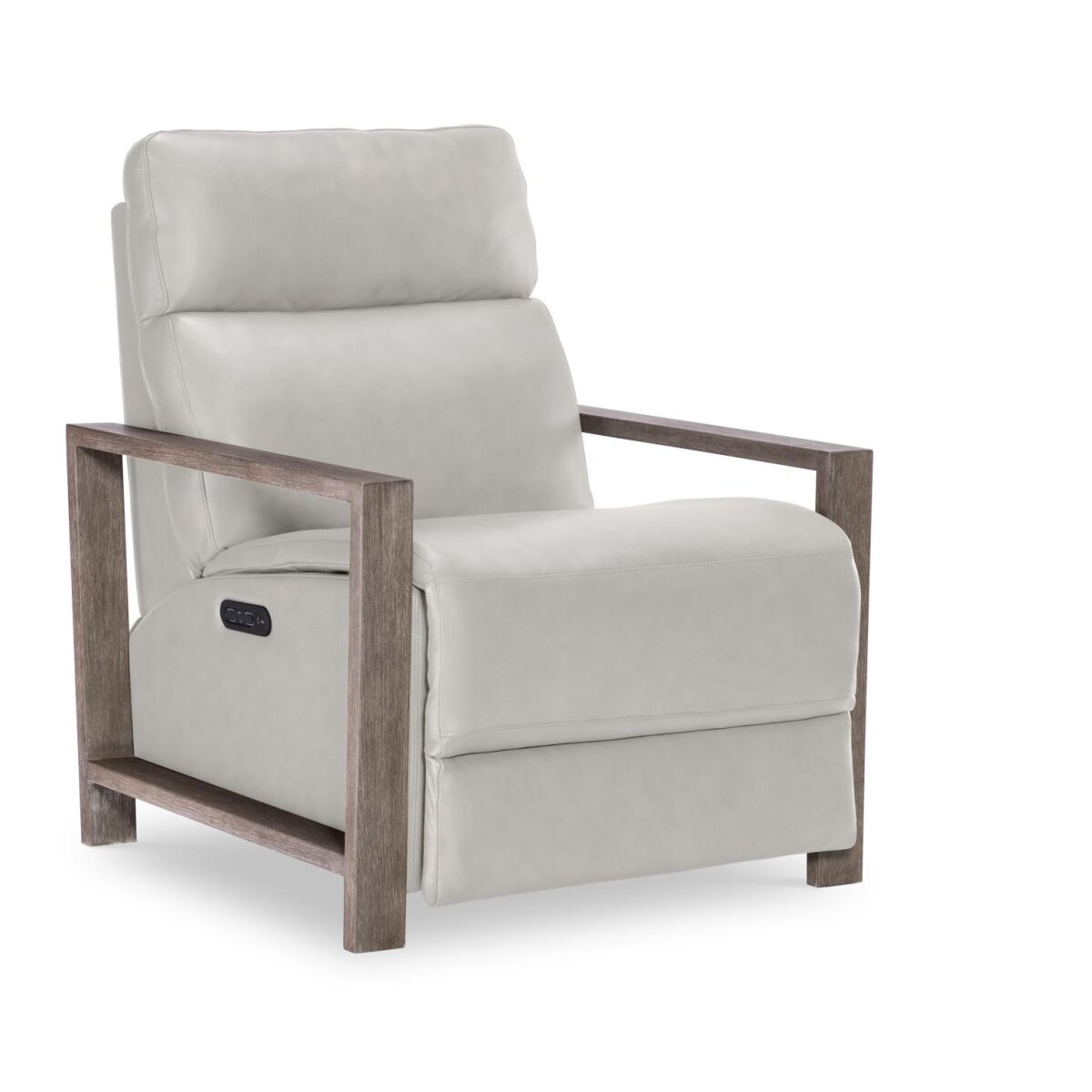 5515cb6360811f32685f3462ee8b1456 Wood Arm Recliner - Image 1
