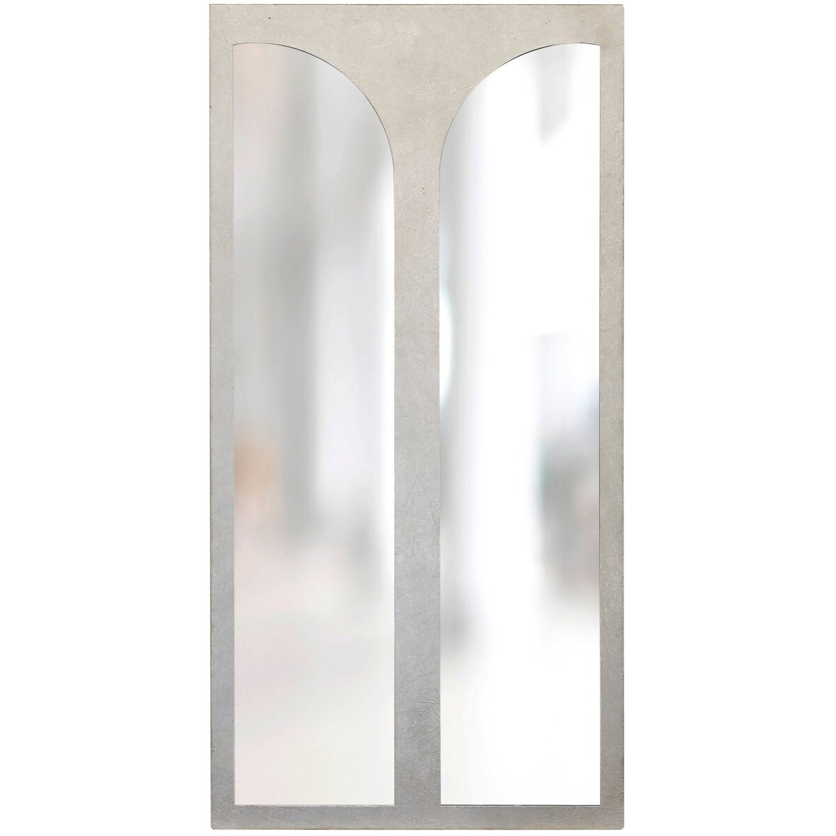 55541e3c75c569b81a7b47b48f7f34e7 Turner Mirror- Silver | Silver Finish On Resin Frame | Plain Glass Beveled Mirror - Image 1