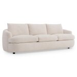 Jules Fabric Sofa Without Pillows
