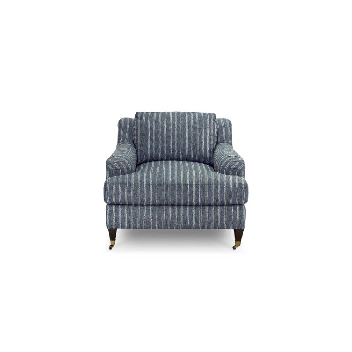 55e91c48b301063e5d2edbf60240b7bb Stockten Indigo English Arm Chair with Casters - Image 1