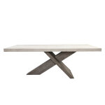 Durant Solid Wood Rectangle Dining Table - Image 3