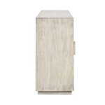 Apollo Solid Wood 4dr Cabinet - Coastal White - Image 5