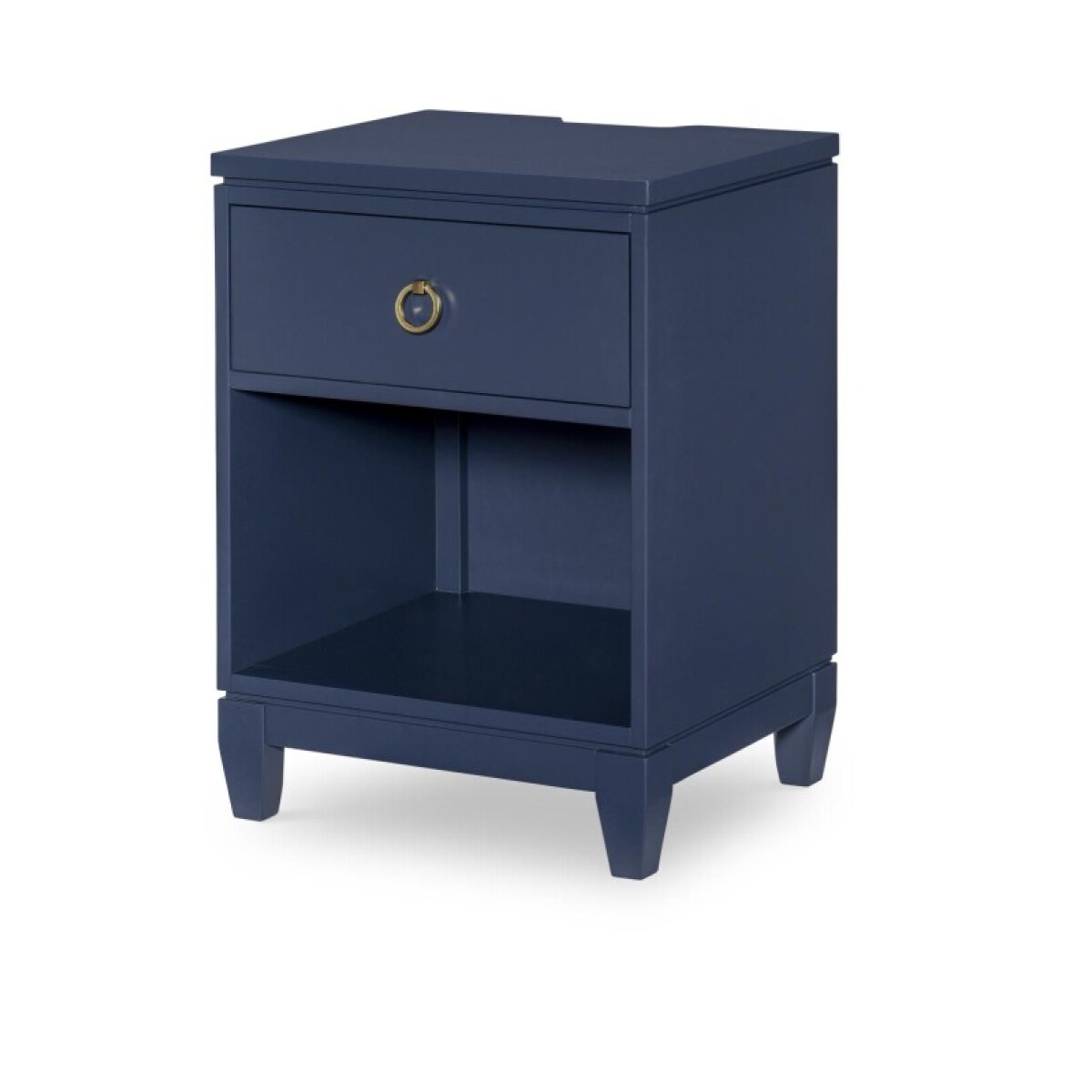 566805ba9477e036dc7e5b36d1cf0b4a Open Nightstand Blue Finish - Image 1
