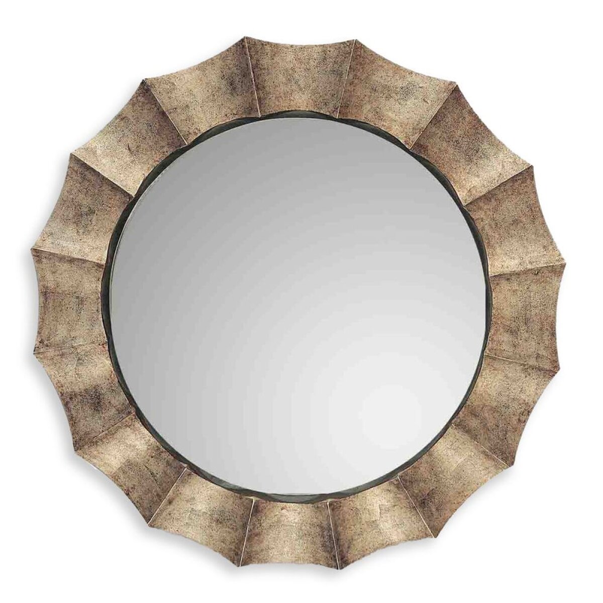 56e214084fd724ab02bcae0fd39d6c08 Gotham Round Mirror - Image 1