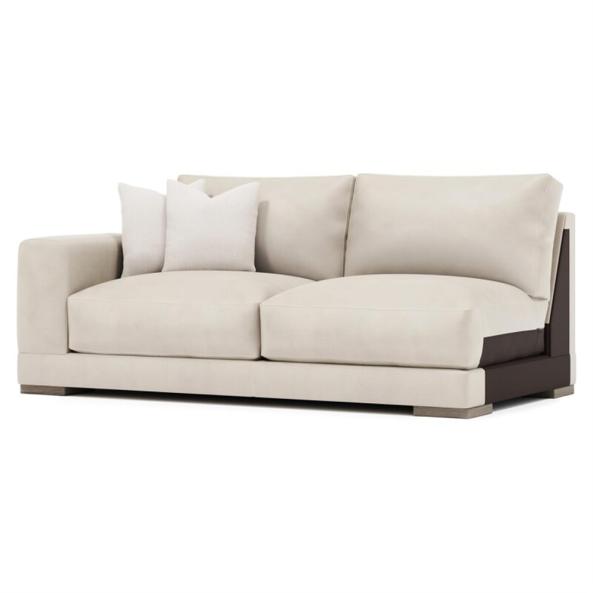 572214aa85b7eea25508ec4ead092bf3 Lars Leather Left Arm Loveseat - Image 1