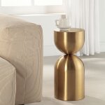 Golden Vessel Accent Table - Image 4