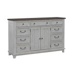 River Place 2 Door 9 Drawer Dresser - Image 3
