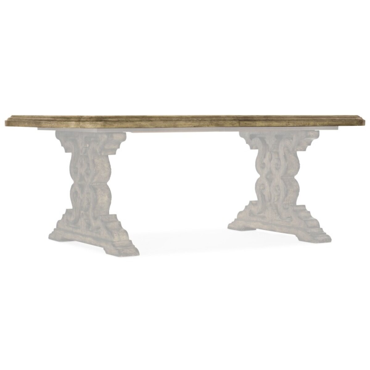 59676b797c407bcef35420c4f3faf8fc Casual Dining La Grange Le Vieux 86in Table Top w/2-18in Leaves - Image 1