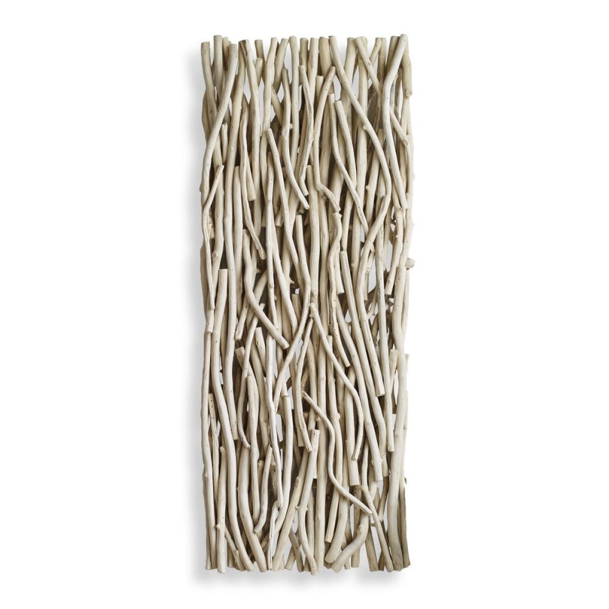 59d580c8254b833f6764a98c75aeb4c8 Gathered Teak Wood Wall Decor, Bleached - Image 1