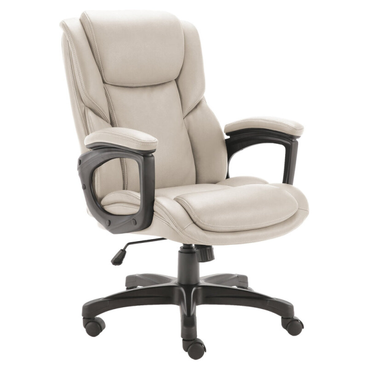 5a0ac731295fc252256aacb8cf67d88d Dc#316-gsi - Grand Slam Ivory Fabric Desk Chair - Image 1