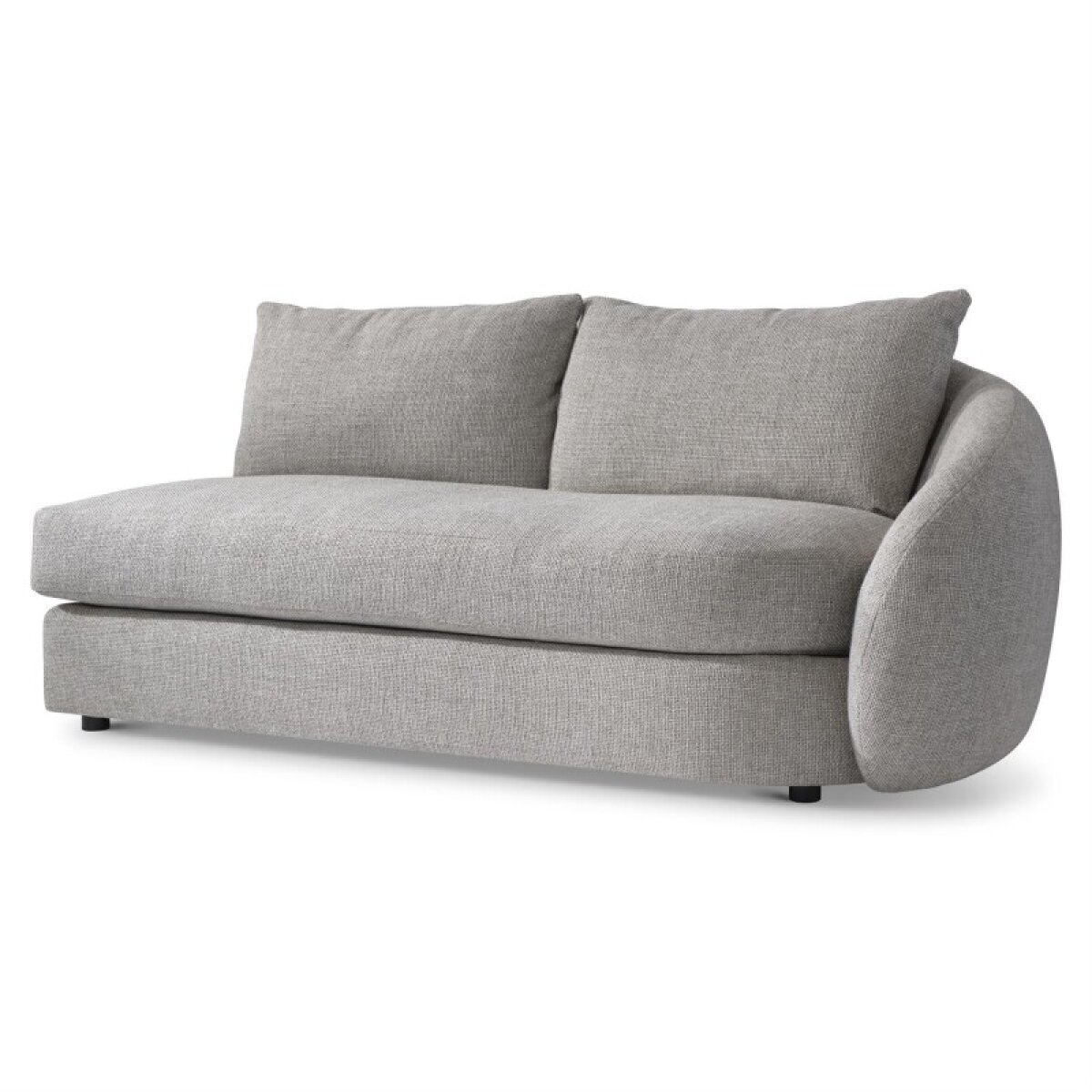 5a7e39965bdc6a7e41c3c5f0ffc6aca2 Moretti Fabric Right Arm Loveseat Without Pillows - Image 1