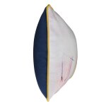 Austin Allen James Carousel Linen Art Printed Pillow - Image 8