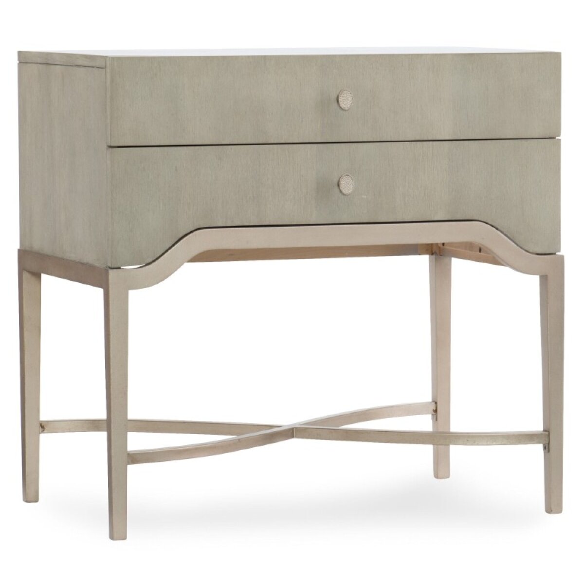 5b43f520fccfc9d2e54f390898b5cace Bedroom Elixir Two-Drawer Nightstand - Image 1