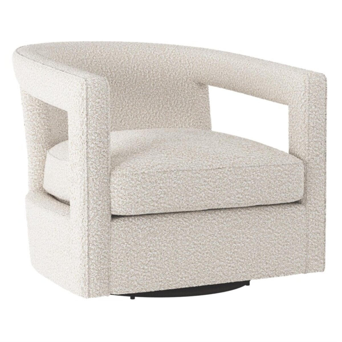 5b56bbddd80083be823e9f62395ab65d Alana Fabric Swivel Chair Without Nails - Image 1