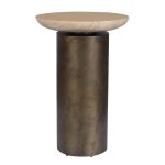 Oslo Indoor-outdoor Accent Table, Brass, 2 Cartons - Image 6