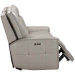 Canterbury - Pewter Power Zero Gravity Sofa - Image 7