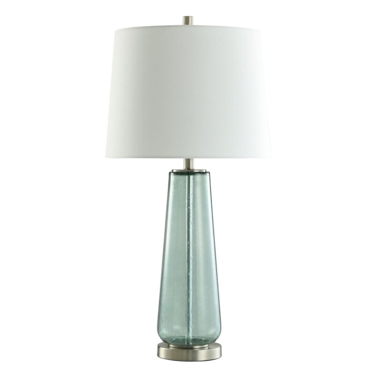 5cd42429f3fc571dac314898e585a8fd Dusk Blue Glass Table Lamp - Image 1