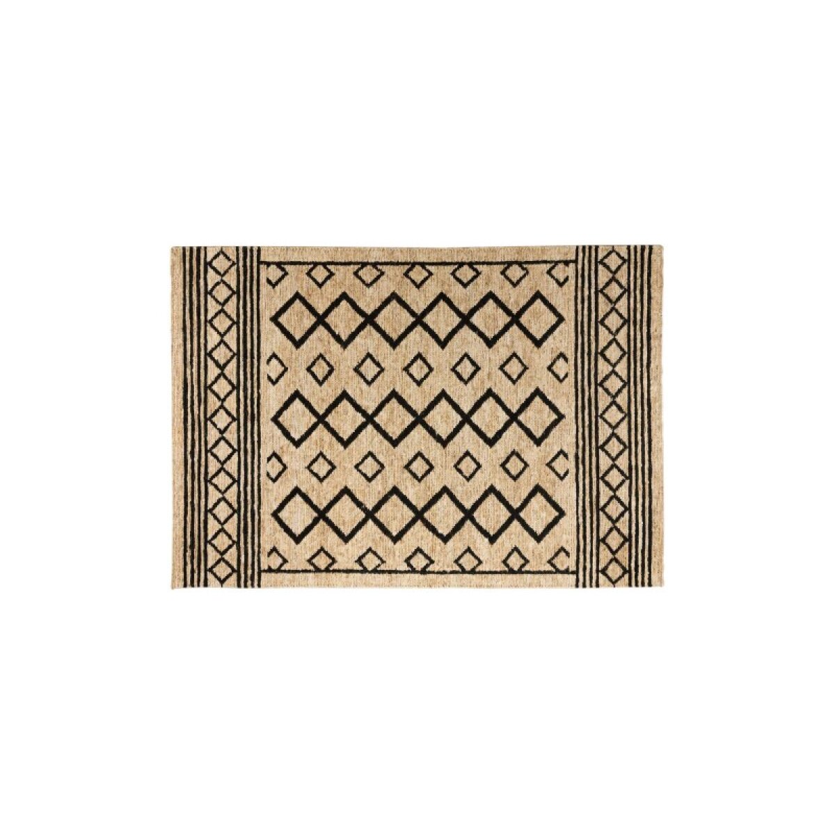 5d33129664c2e9aa51967ca2d607e43e Siberian Black Diamond Rug 8' x 10' - Image 1