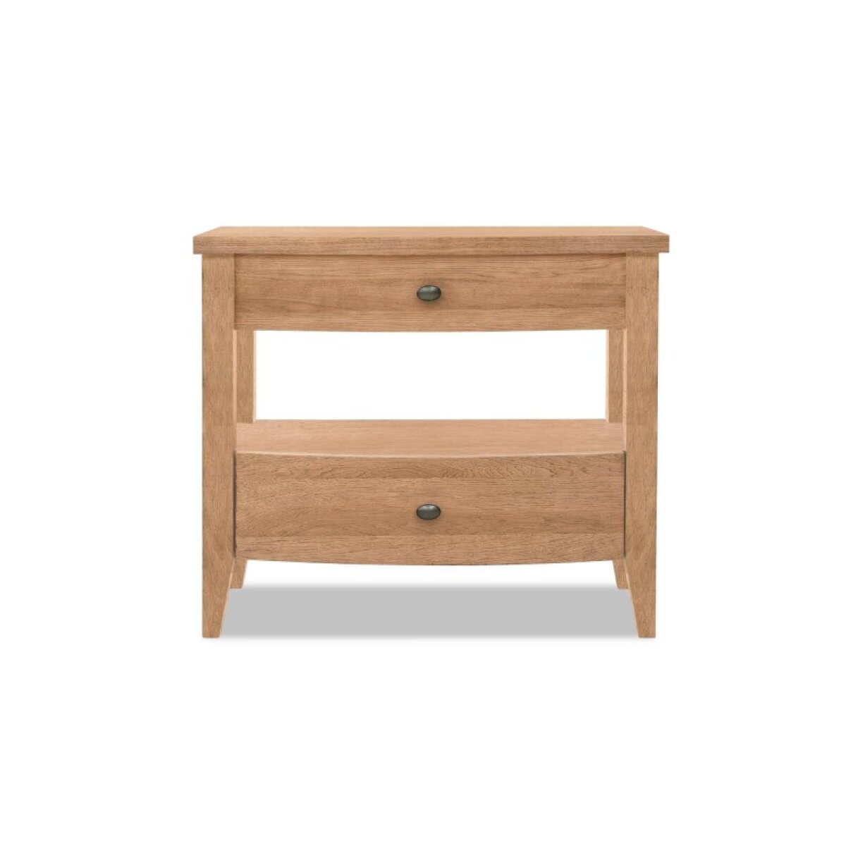 5d5cb8137bfb68a1654852423892f99f Open Nightstand 2 Drawers - Image 1