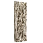 Gathered Teak Wood Wall Decor, Bleached - Image 8