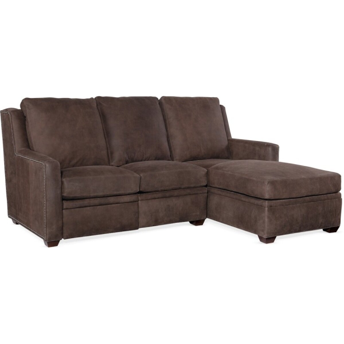5d7862754ef27fde4972ccde3b459290 Sectionals 203 Revelin Reclining Sectional with One-Piece Back - Image 1