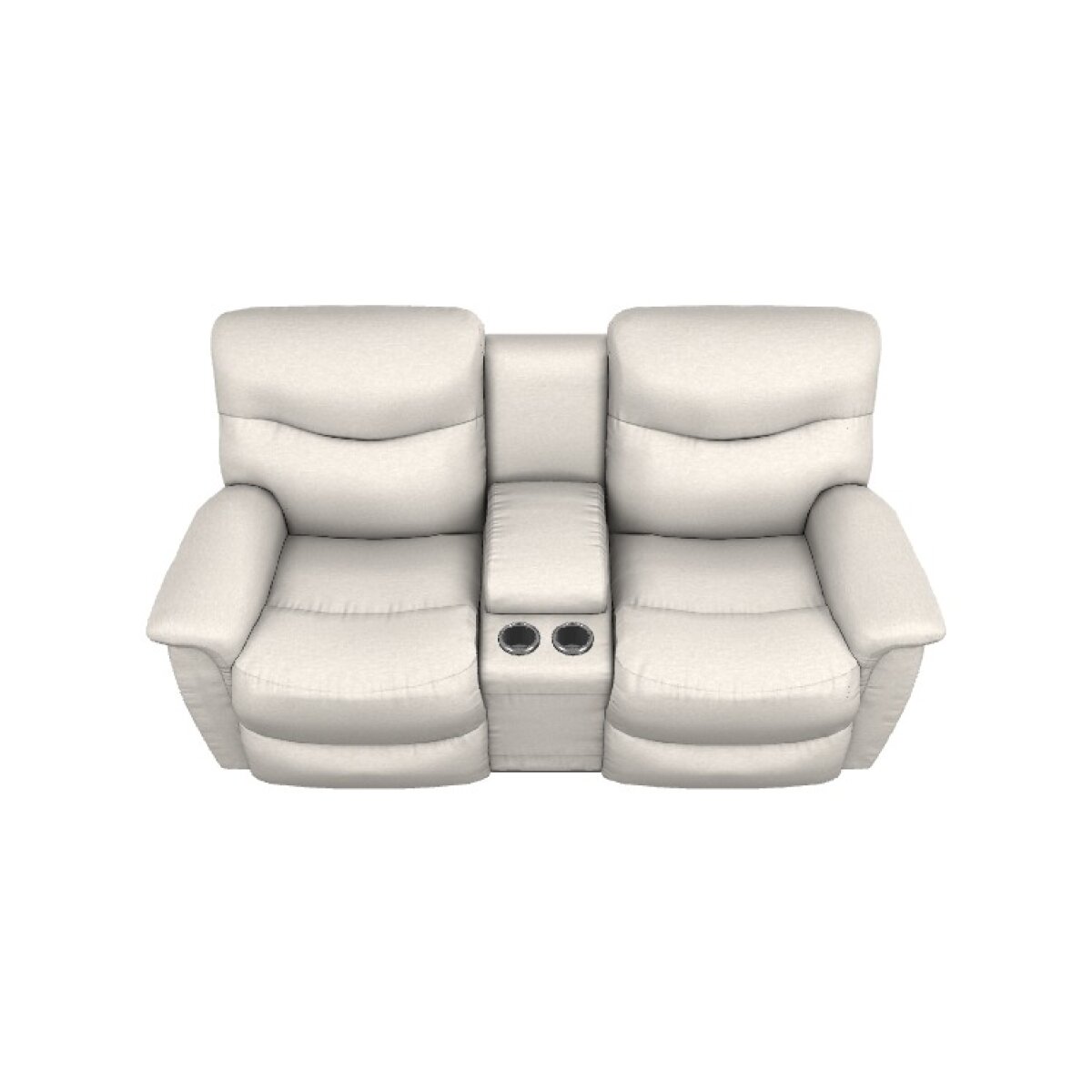 5e61b7636ebca1a1ae0922ab7cd287a8 James Power Reclining Loveseat W/ Headrest & Console - Image 1