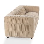 Afeela Upholstered Sofa - French Vanilla - Image 4