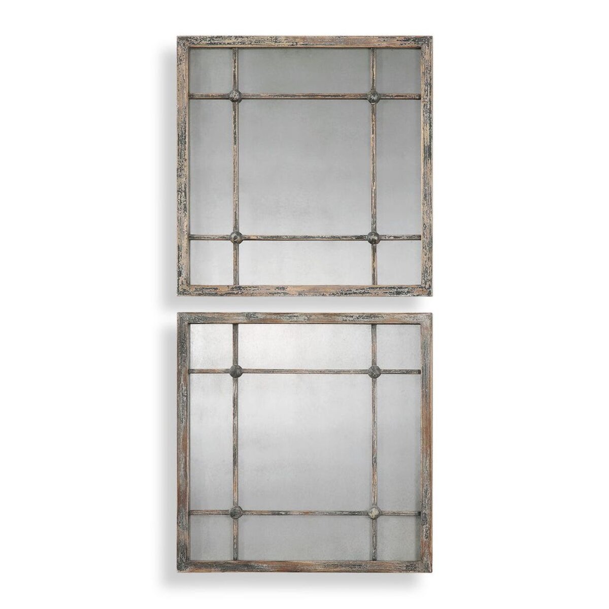 5f20572ea5533132b78c7cf5010a8962 Saragano Square Mirrors, S/2 - Image 1