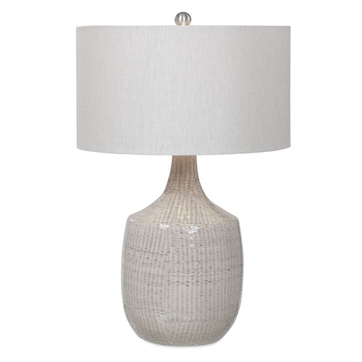 5f93afdad7233207500cda517b7bcea1 Felipe Table Lamp, Light Gray - Image 1