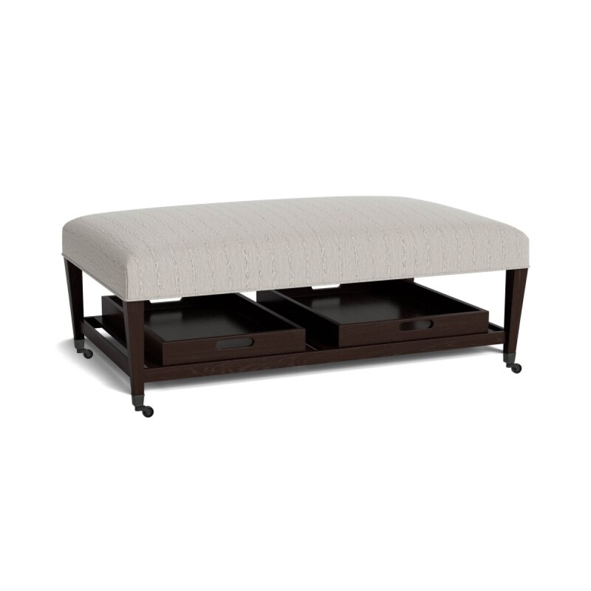 60163e686b41cc2c4c20a669af563875 Kara Ottoman with Trays and Casters - Image 1