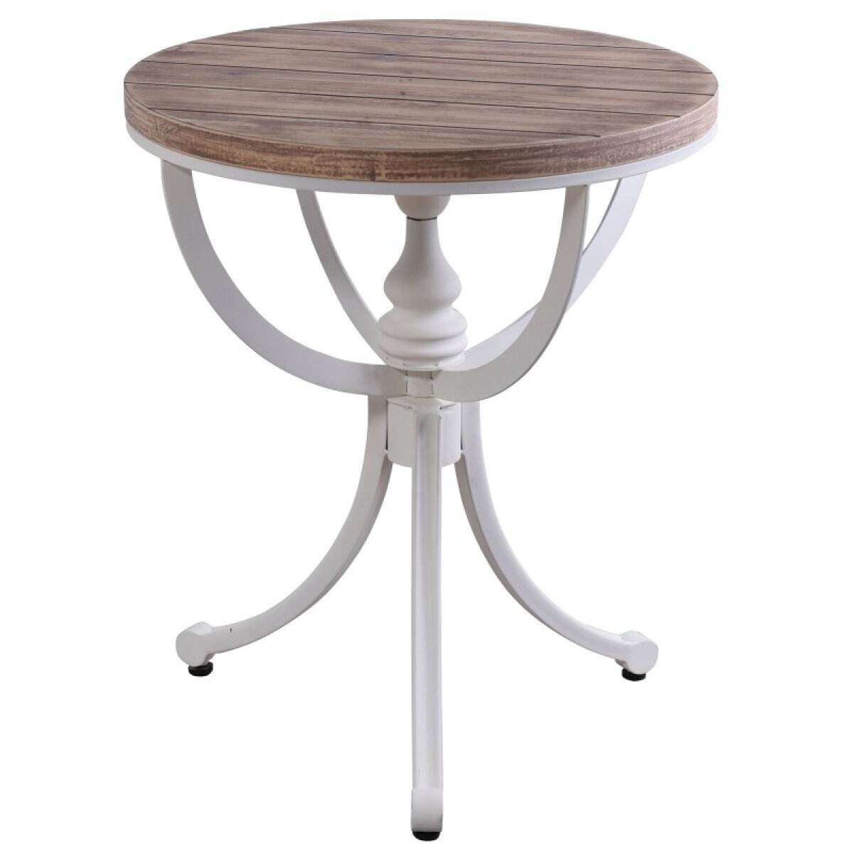 602ee6d6ad13eba76345afb8ddb5ab5d Folk Farm Table Metal Table With Wooden Top - Image 1