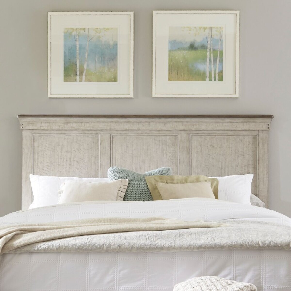 603f6698c99e79cbb12c99a31e9e0a37 King Panel Headboard - Image 1