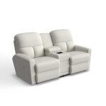 Hawthorn Power Reclining Loveseat W/ Headrest & Console