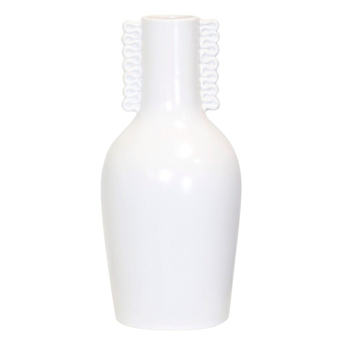 607322757acb1394b664fa24e9d1074c White Bisque Dann Foley Lifestyle Ceramic Vase - Image 1
