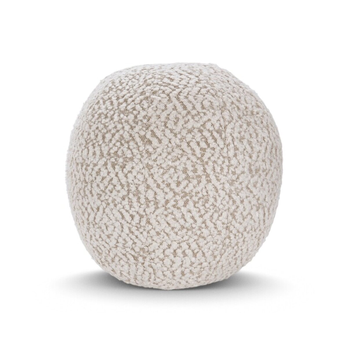 6088eeee4d815b33c31d91a9a0a83e98 VC Maris Pillow - Ivory/Natural / 12" Round - Image 1