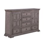 Big Valley 2 Door 6 Drawer Dresser - Image 3