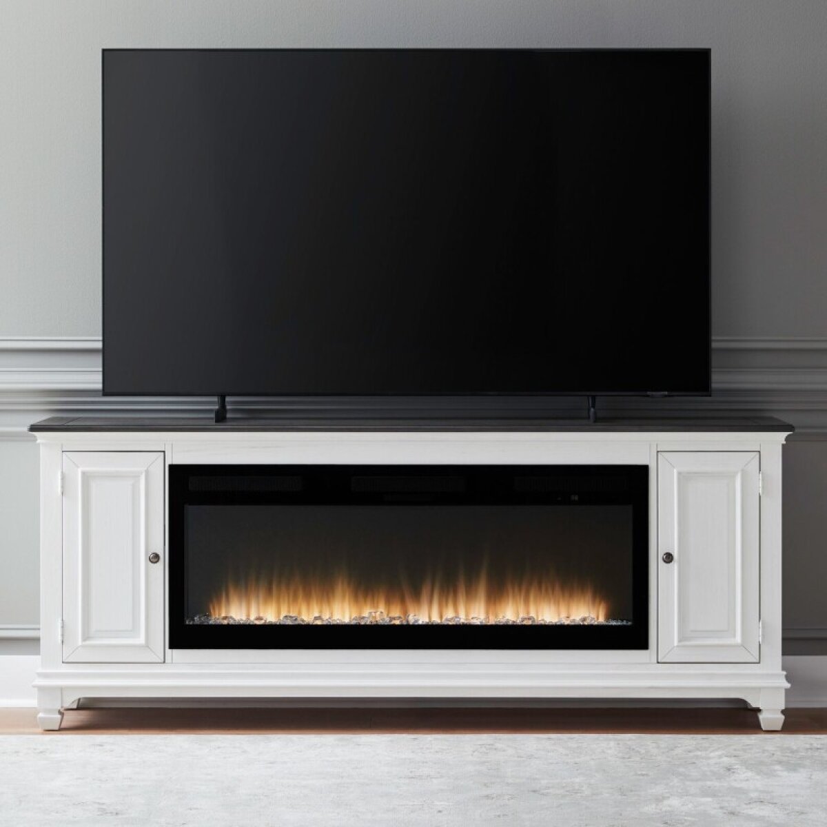 618c7932d575fb512c177e1083b9192b Fireplace TV Consoles 417 80 Inch Console w/ Fire FTS - Image 1