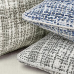 Tw Brax 22x22 - Blue/ivory - Image 4