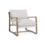 Mariah Upholstered Accent Chair - Natural - Image 6