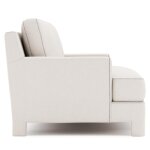 Mily Fabric Sofa Without Pillows - Image 3