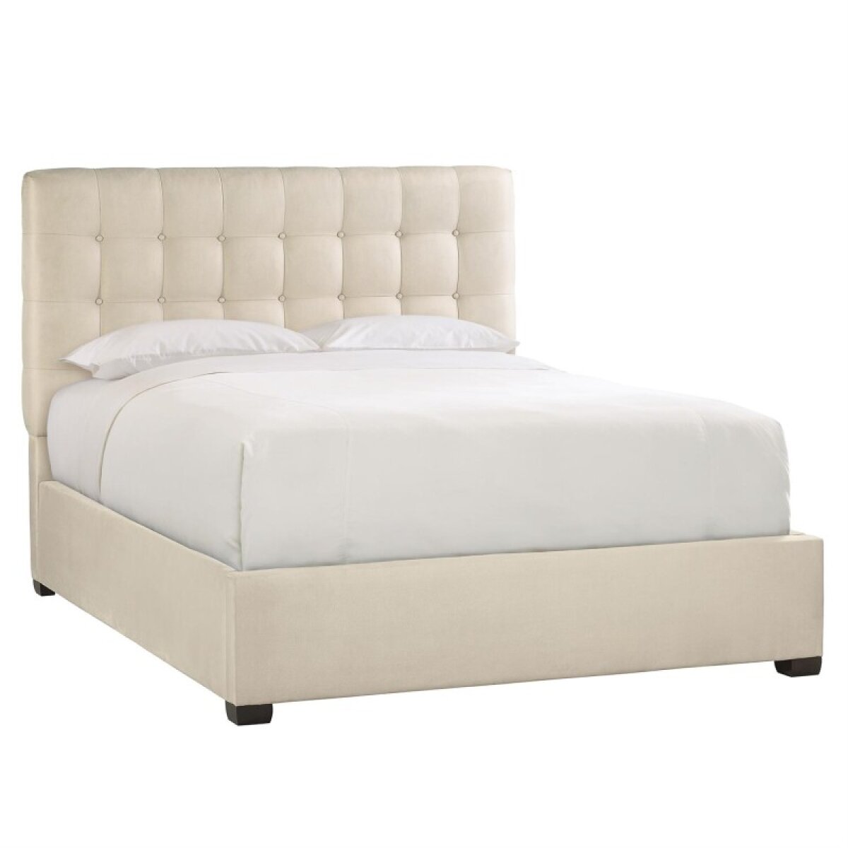 6303d069175b2920de8ccc855185b5b6 Avery Fabric Panel Bed Extended Queen - Image 1