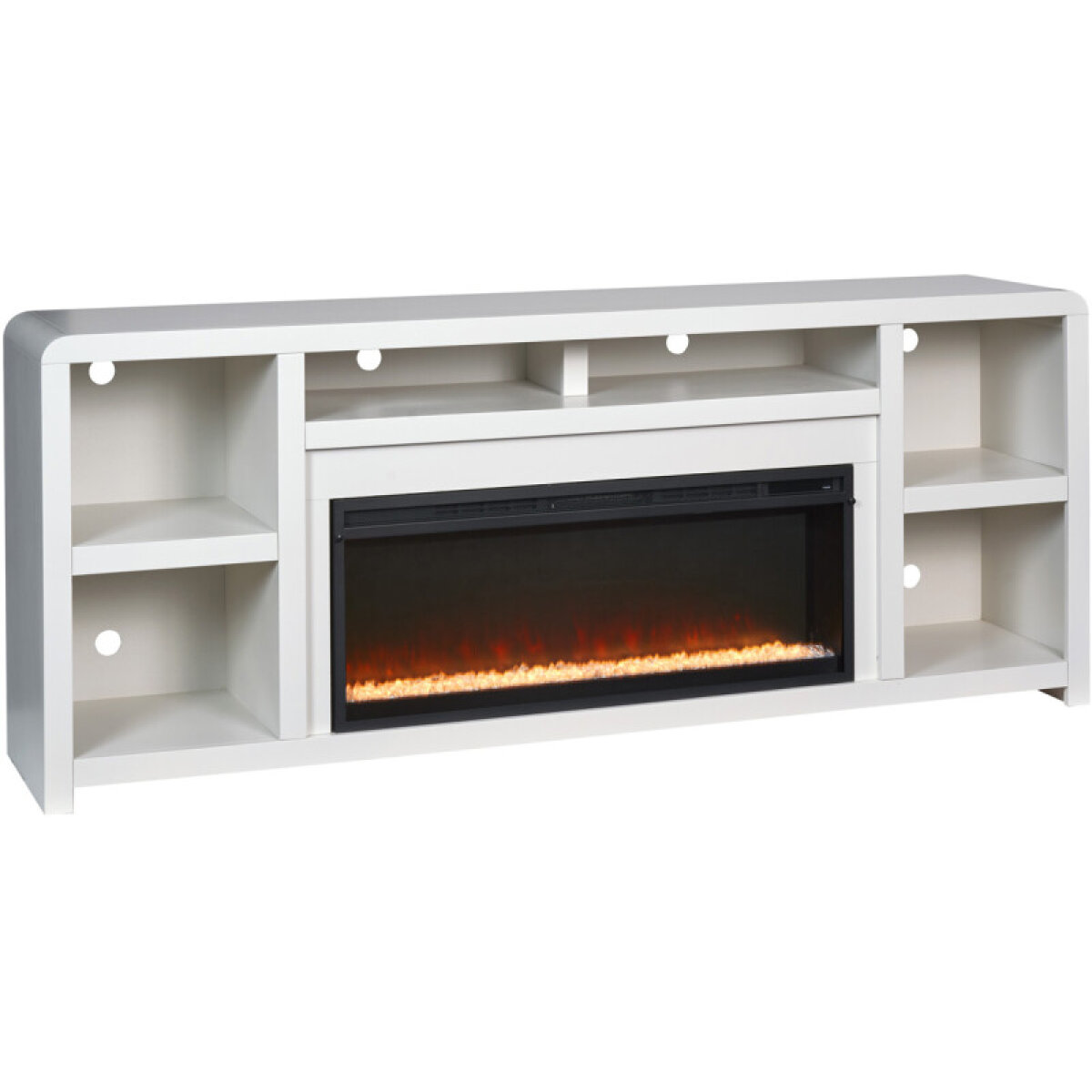 6311afde18514fcb8f19e59987fb2170 Taylor 84" Fireplace Console - Image 1