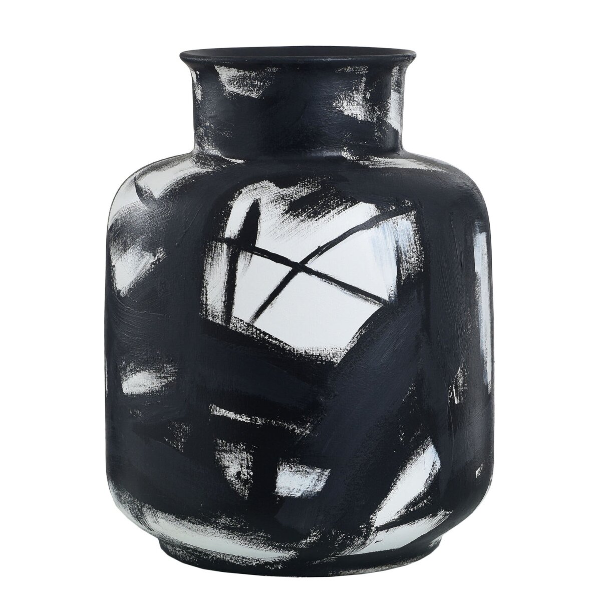 63392feeb3ab77a85a7b23fd924b3e7c Tip Vase | Hand Painted Abstract On Ceramic - Image 1