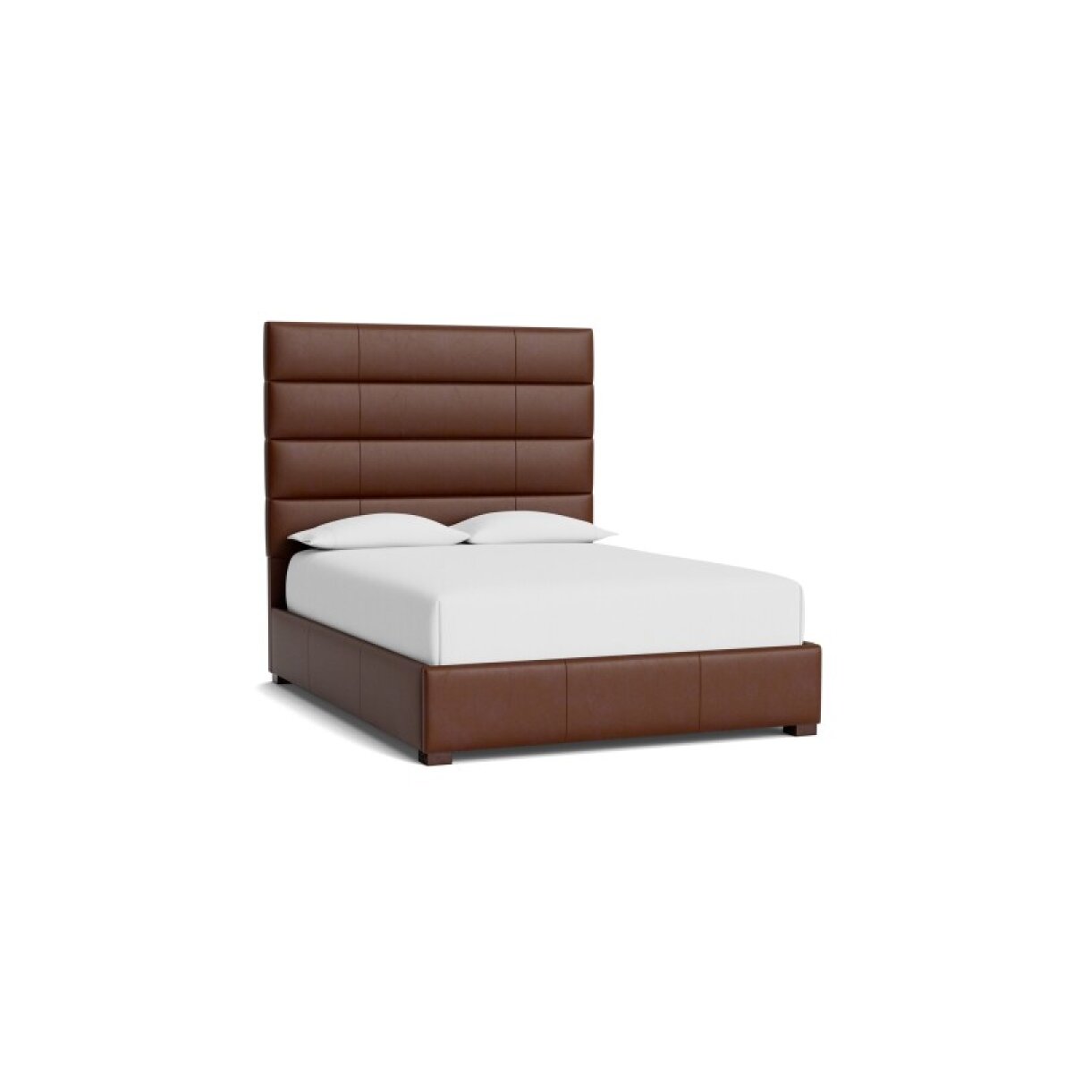 63fa5c2a59b0e172306ad6580475f30b Parkton Leather Upholstered Bed - Image 1