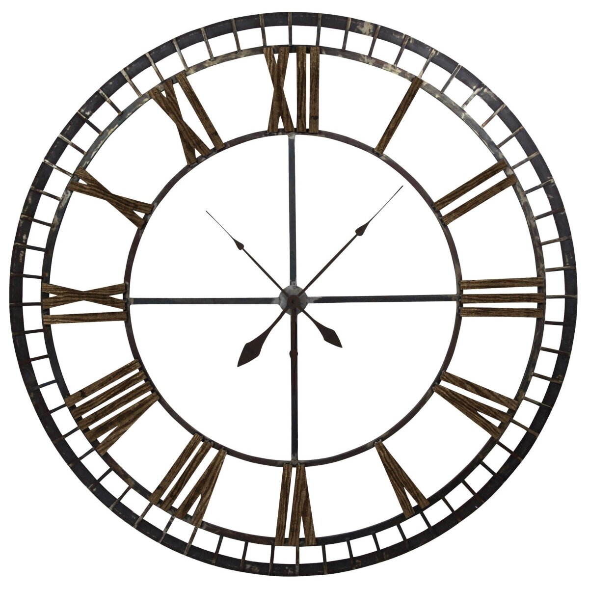 646e49b27cb7b43fb5fcd5c772dce5fc Big Ben Clock | Distressed Finish On Metal Wall Art - Image 1